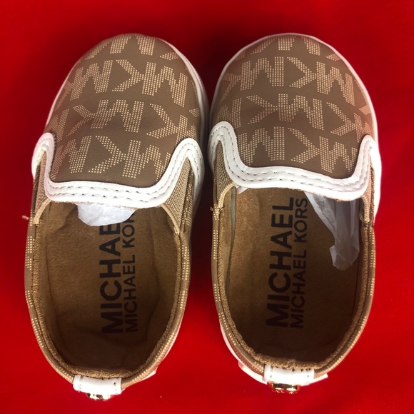 MICHAEL Michael Kors Baby Ivy Alli taupe shoes - Picture 3 of 6